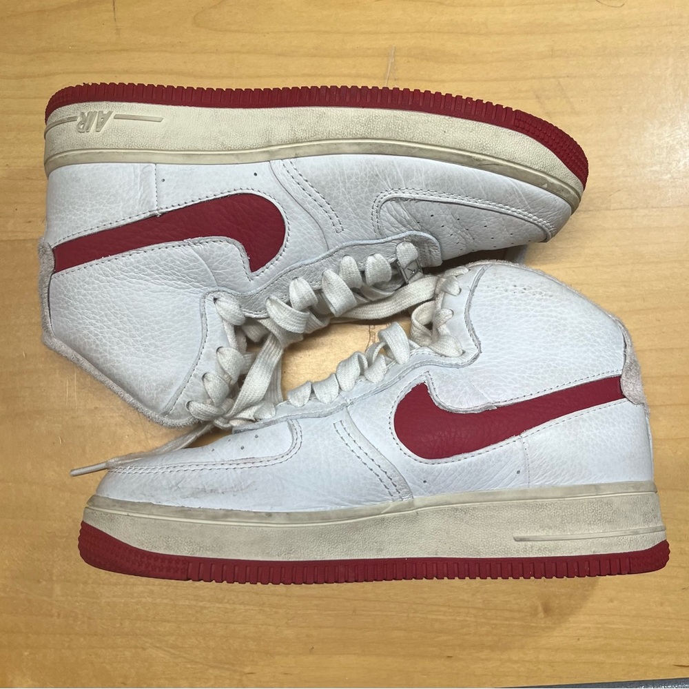 Nike Air Force 1 High Sculpt Summit White Gym Red Men’s Size 5.5